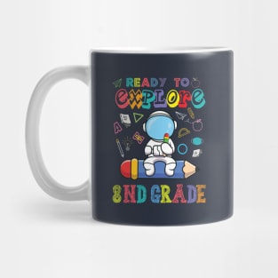 Ready to Explore 8nd Grade Astronaut Back to School Mug